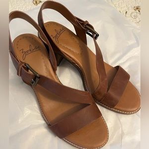 Women’s brown Zodiac sandals. Size 9.5